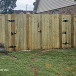 Wood Fence Install