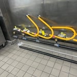 Kitchen gas lines