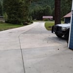 Home driveway