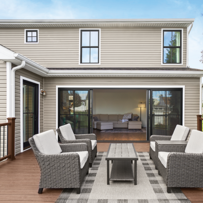 Patio Doors To Connect Spaces