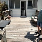 Deck remodel