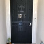3 crosses security door