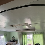 Damaged ceiling