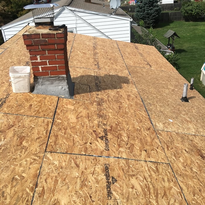 New flat roof