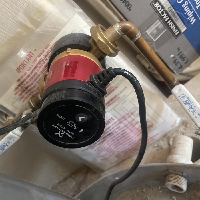 New Recirculating Pump