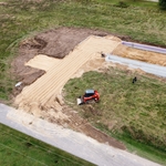 Burnips Driveway and garage backfill