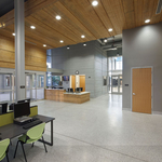 Entry looking at reception