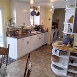 ikea cabinets with custom features