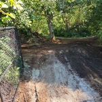 Yard waste after