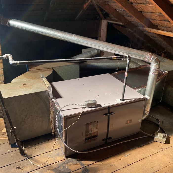 Furnace installation