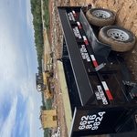 Empty trailer post dump