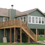 Deck and Home Addition
