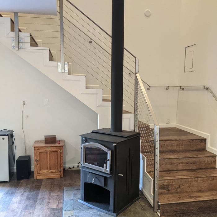 Cable Railing and Grab Rail