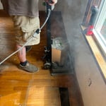 Sanding hardwood