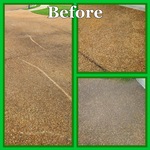 Before - Driveway Pressure Washing