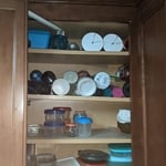 Before bottle organization