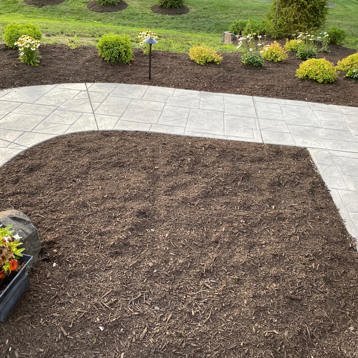 brown mulch
