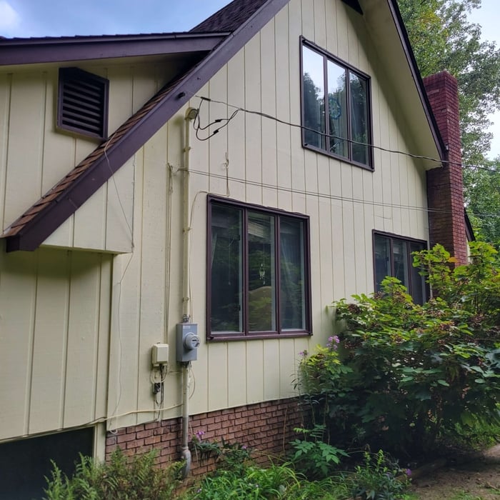 Backside of house