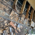 Rotted joist