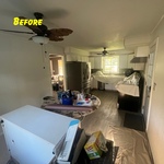 Shiplap in kitchen