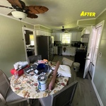 Shiplap in kitchen