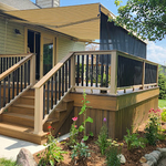 Awning with Front Screen