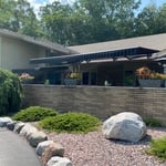 Roof Mounted Retractable Awning