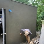 Masonry, landscape, waterproofing