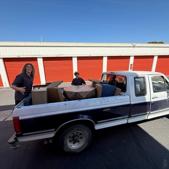 Moving items to storage