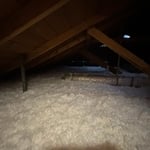 Another look at the blown-in attic install