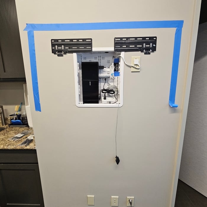 Frame TV Flush Mount