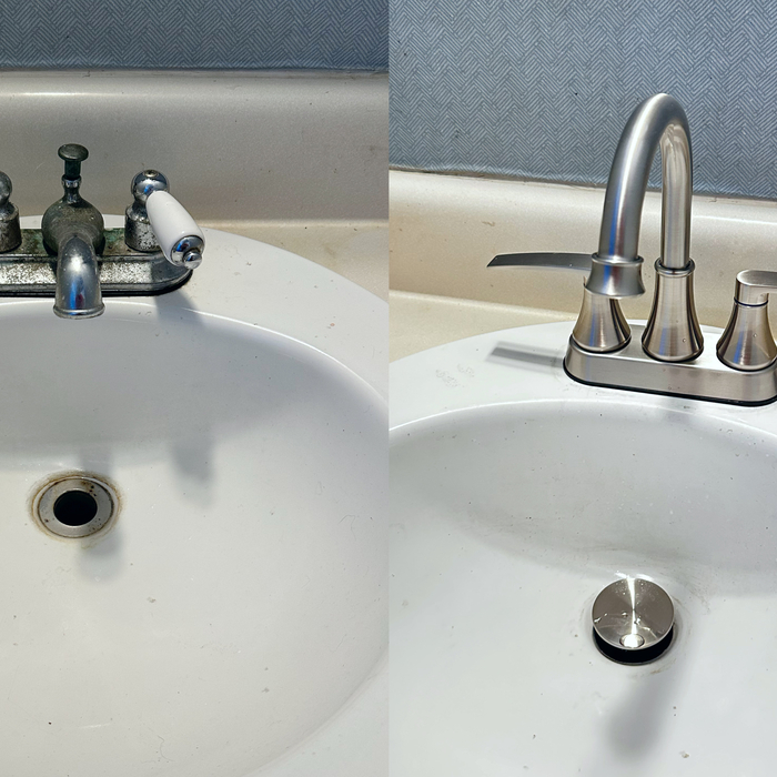 Bathroom Sink Faucet Replacement