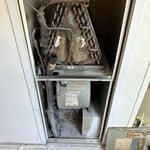 Old coil and furnace
