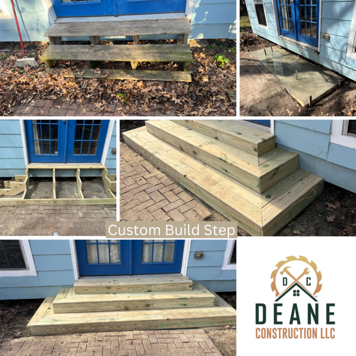 Custom Built Step