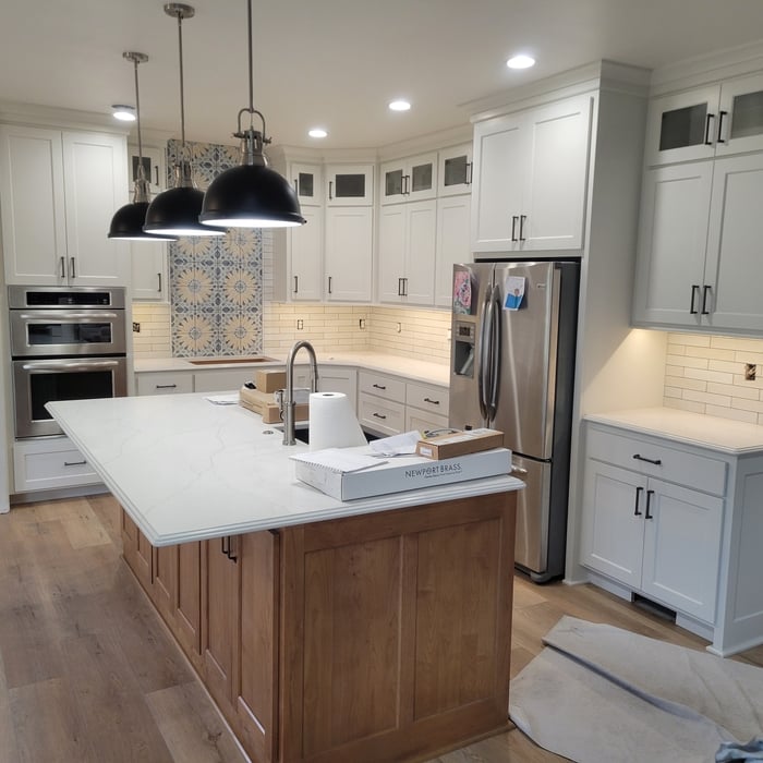 Custom Painted Kitchen