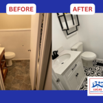 Bathroom Before/After Renovation