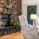 Natural Hickory Living Room