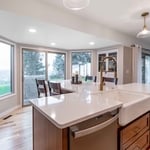 Natural Hickory Kitchen & Dining Area