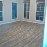 Painting and flooring after photos