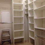 Closet after