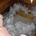 Existing Insulation (Before)