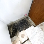 View of Black Floor Mastic