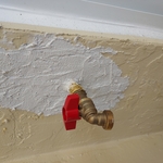 Stucco/hose bib