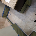 Flooring stain an seal