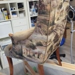 Vintage Wing Chair