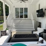 Patio remodeling