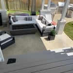 Patio remodeling