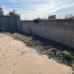 Landscaping debris removal