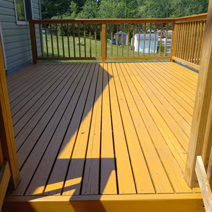 Refinishing Deck