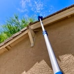 Spider web removal
